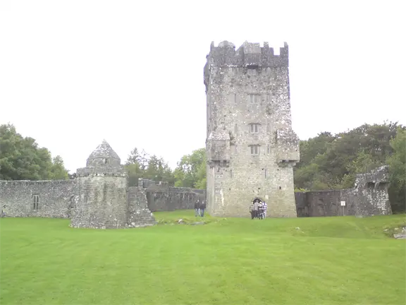 Aughnanure Castle keep Aughnanure Castle keep